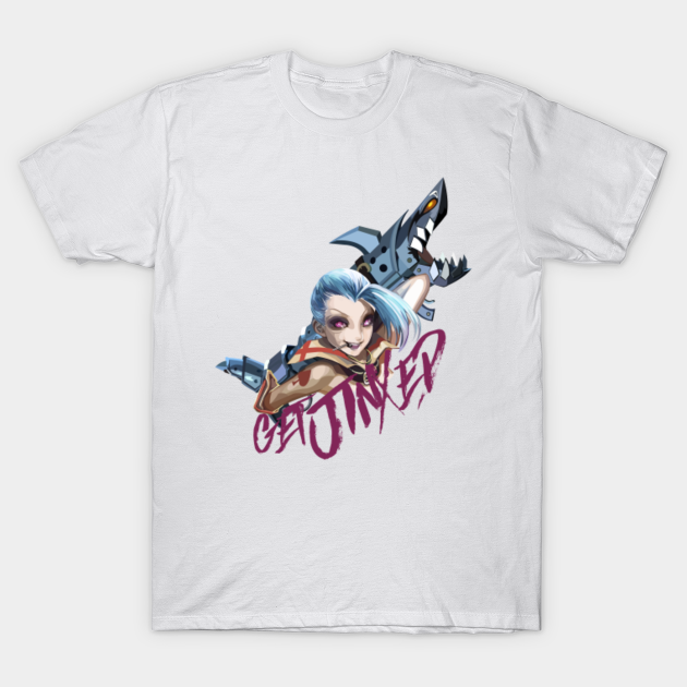 Get Jinxed Jinx League Of Legends T Shirt Teepublic